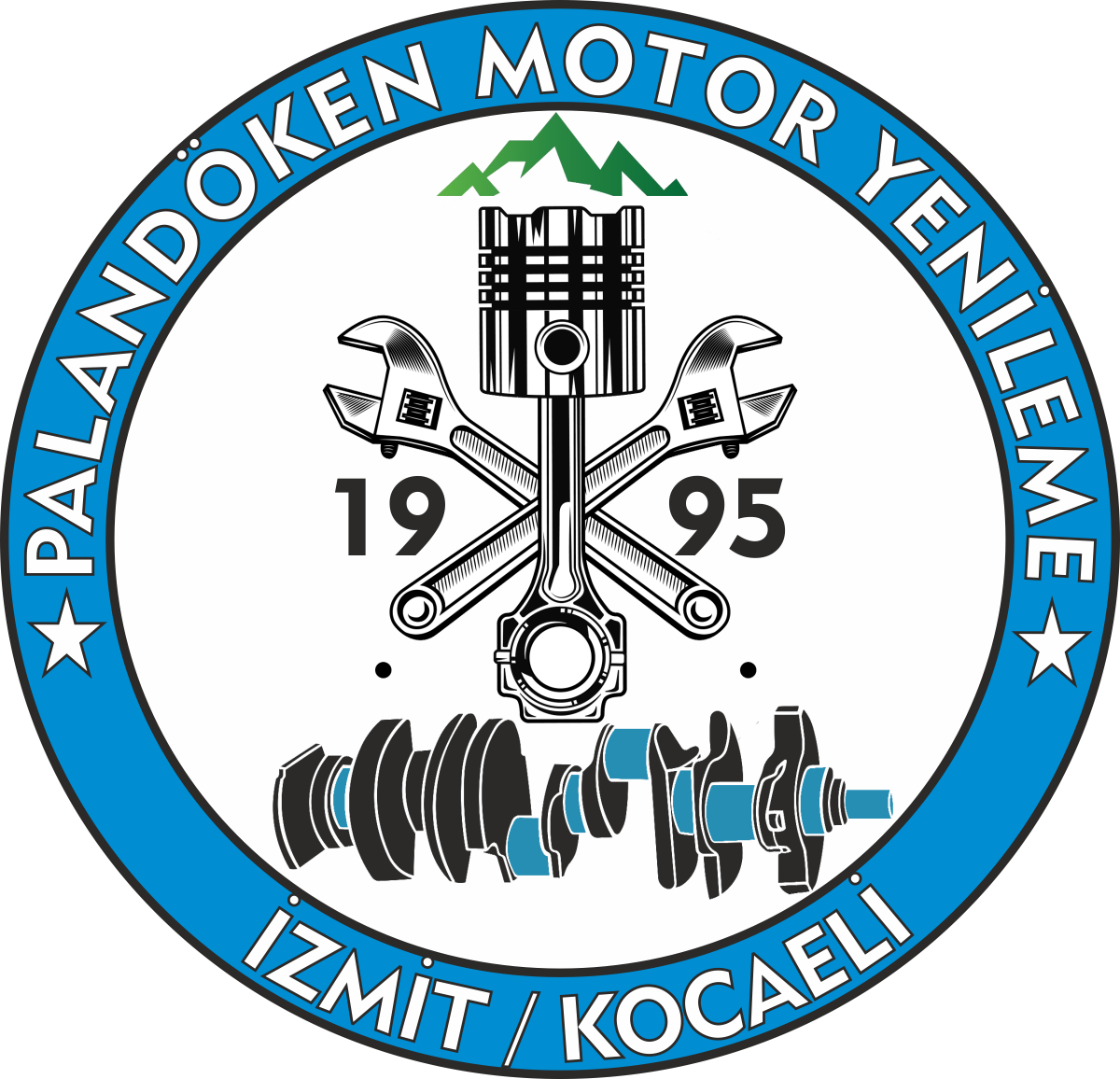 Palandöken Motor Yenilime Logo